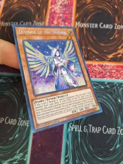 Yu-Gi-Oh! Diviner of the Herald MP22-EN056 Prismatic Secret Rare 1st Edition NM - Image 2