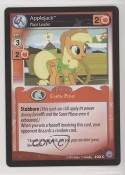 2014 My Little Pony Collectible Card Game - Premiere European Release Applejack - Image 1