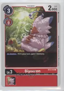 2021 Digimon Card Game - Release Special Ver 15 Biyomon #BT2-010 - Image 1