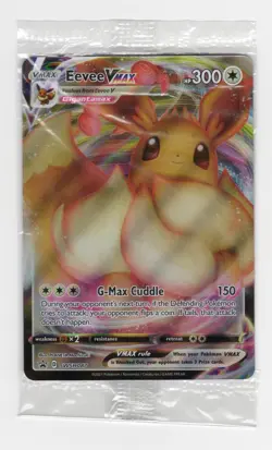 Eevee VMAX SWSH087 Shining Fates ETB Promo Sealed Pokemon Card - Image 1