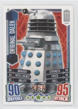 2012 Doctor Who: Alien Attax Trading Card Game Original Dalek #43 - Image 1