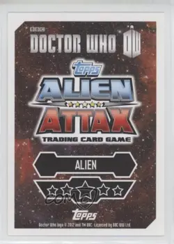2012 Doctor Who: Alien Attax Trading Card Game Original Dalek #43 - Image 2