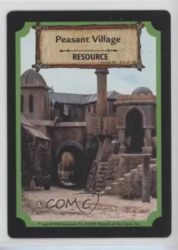 1998 Xena Warrior Princess Collectible Card Game 1st Edition Peasant Village - Image 1