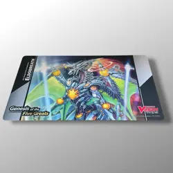 Set of 3 Cardfight!! Vanguard overDress Genesis Of The Five Greats Card Playmat - Image 2