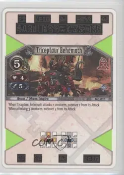 2007 The Eye of Judgement Battle Card Game Ticeptaur Behemoth #011 - Image 1