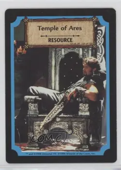 1998 Xena Warrior Princess Collectible Card Game 1st Edition Temple of Ares #59 - Image 1