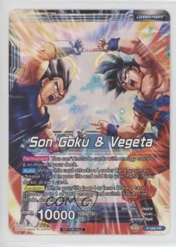 2017-Current Dragon Ball Super Card Game Promos Vegeta Son Goku #P-069 - Image 2