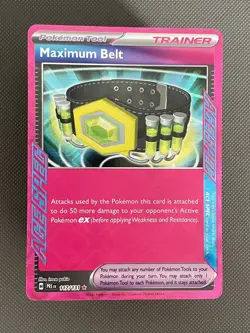 Maximum Belt - 117/131 - ACE SPEC - Prismatic Evolutions - English Pokemon Card - Image 1