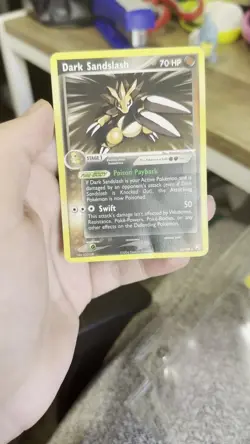 Rare Pokemon Card Ex Team Rocket Returns Dark Sandslash 18/109 Non Holo - Image 2