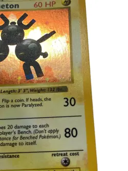 MAGNETON - 9/102 - Base Set - Holo - Pokemon Card - Lightly Played - Image 4