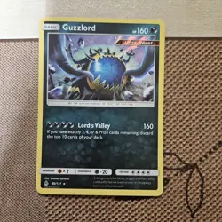 Pokemon Card Tcg Guzzlord 80/131 SM Forbidden Light 2018 Holo Rare NM - Image 1