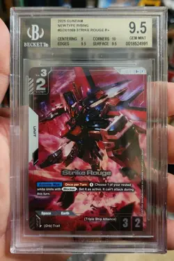 Strike Rouge Gundam Card Game GD01-069 R+ - Image 1