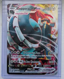 Pokemon TCG Copperajah VMAX Holo Ultra Rare Card Rebel Clash 137/192 - Image 1