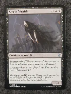MTG 2020 Time Spiral Remastered STREET WRAITH 141/289 U M/NM...........(DS3D1L1) - Image 5