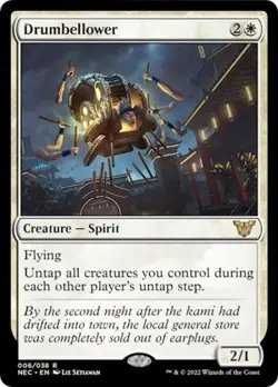 MTG English Drumbellower NM Normal Commander: Kamigawa: Neon Dynasty - Image 1