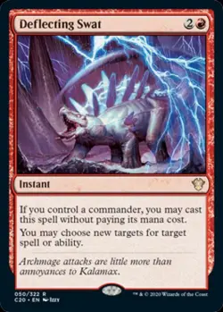 MTG English Deflecting Swat NM Normal Commander 2020 Ikoria - Image 1