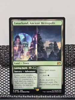 MTG, Zanarkand, Ancient Metropolis x2, R, Final Fantasy, FIN, NM/MINT, 0293 - Image 1