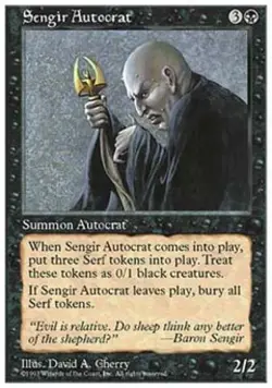 Sengir Autocrat - Medium Play MTG 5th Edition - Image 1