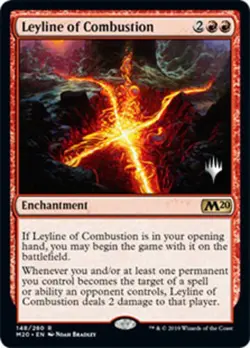 1x Leyline of Combustion - Promo Pack MTG Promo Pack Cards NM Magic Regular - Image 1