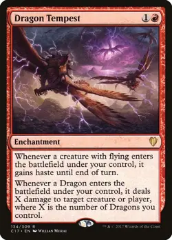 Dragon Tempest - 134 - NM - Commander 2017 (C17) - MTG - Image 1