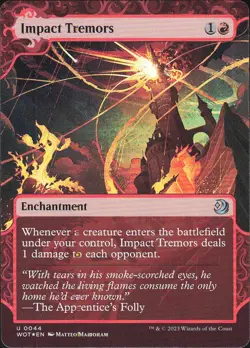 Impact Tremors 2023 MTG #44 Masterpiece/Uncommon Wilds of Eldraine - Image 1