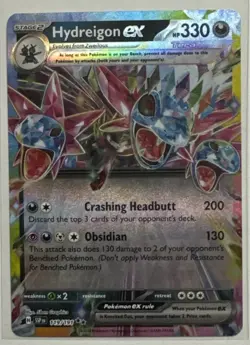 Pokemon TCG - Hydreigon ex 119/191 - Surging Sparks - NM - Image 1