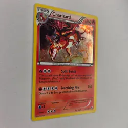 HOLO CHARIZARD 19/113 LEGENDARY TREASURES MP POKEMON - Image 3