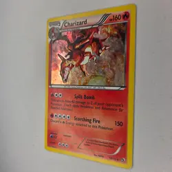 HOLO CHARIZARD 19/113 LEGENDARY TREASURES MP POKEMON - Image 4