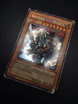 YUGIOH 2005 | GILFORD THE LIGHTNING | CT2-DE001 | LIMITED | GERMAN | POOR (HP) - Image 3