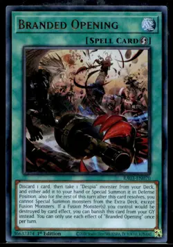 Branded Opening (UR) Quarter Century Bonanza RA03-EN070 LP YuGiOh TCG | Buy 10 G - Image 1