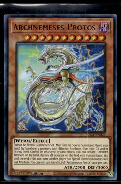 Archnemeses Protos (UR) Quarter Century Bonanza RA03-EN023 LP YuGiOh TCG | Buy 1 - Image 1