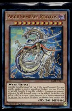 Archnemeses Protos (PUR) Quarter Century Bonanza RA03-EN023 LP YuGiOh TCG | Buy - Image 1