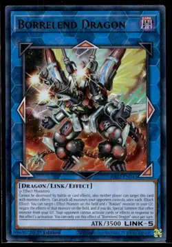 Borrelend Dragon (UR) 25th Anniversary Rarity Collection II RA02-EN043 LP YuGiOh - Image 1