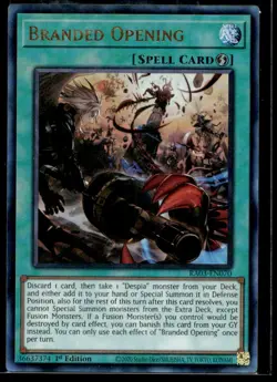 Branded Opening (PUR) Quarter Century Bonanza RA03-EN070 LP YuGiOh TCG | Buy 10 - Image 1