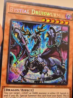 Yugioh Bystial Druiswurm MP23-EN159 1st Prismatic Secret Rare - Image 3