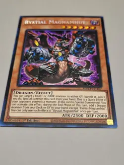 nm - Bystial Magnamhut - MP23-EN157 - Prismatic Secret Rare - 1st Edition YuGiOh - Image 1
