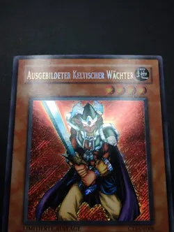 YUGIOH 2004 | OBNOXIOUS CELTIC GUARD | CT1-DE006 | LIMITED | GERMAN | VG (MP) - Image 4