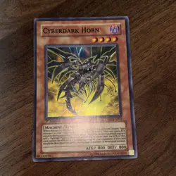 Cyberdark Horn CDIP-EN001 UTR 1st Edition Cyberdark Impact Ultimate Rare Yugioh - Image 1