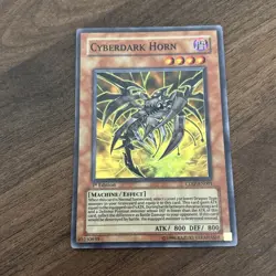 Cyberdark Horn CDIP-EN001 UTR 1st Edition Cyberdark Impact Ultimate Rare Yugioh - Image 2
