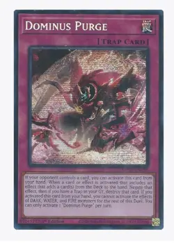Yugioh Dominus Purge MP25-EN095 1st Edition Prismatic Secret Rare NM - Image 1
