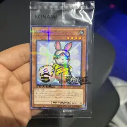40Packs Rescue Rabbit Neymar Jr Yu-Gi-Oh! 2025 Football Sealed Pack Yugioh Promo - Image 3