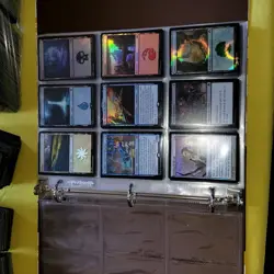 12 Pages of FOILS Cards Collection in Binder with an extra 1000 Bulk MTG Lot - Image 4