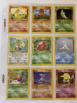 Pokemon Card Binder Collection - Vintage Card Lot | 1999-2000 WOTC Rare/Uncommon - Image 1