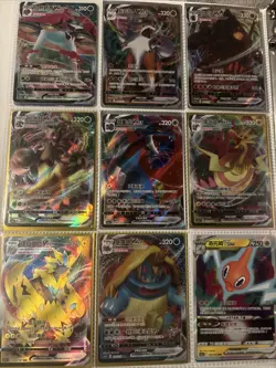 Pokemon Card Collection Binder 100+ Full Art, XY, VMAX, VSTAR, V, EX, Pikachu - Image 2