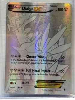 Pokemon Card - Dialga EX (Secret Rare) - XY - Phantom Forces 122/119 - Image 3