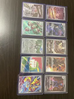 Pokemon TCG Japanese Illustration Rare Lot of 10 Cards NM/M - Image 1