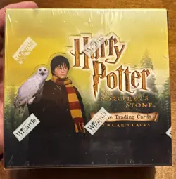 Harry Potter & The Sorcerers Stone Movie Trading Cards, FACTORY SEALED 36 packs! - Image 1