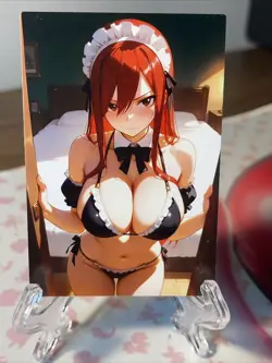 Erza Scarlet Fairy Tail Goddess Story Card - Image 1