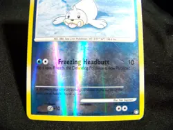 Seel Pokemon TCG Mysterious Treasures Reverse Holo Common Card #97/123 - Image 3