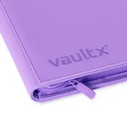 Vault X Just Purple 9-Pocket Exo-Tec Zip Binder - 360 Cards - New - Image 3